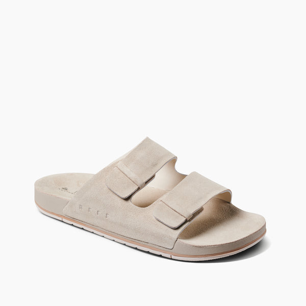 Reef Men's Leather Sandals Ojai Two Bar Oat