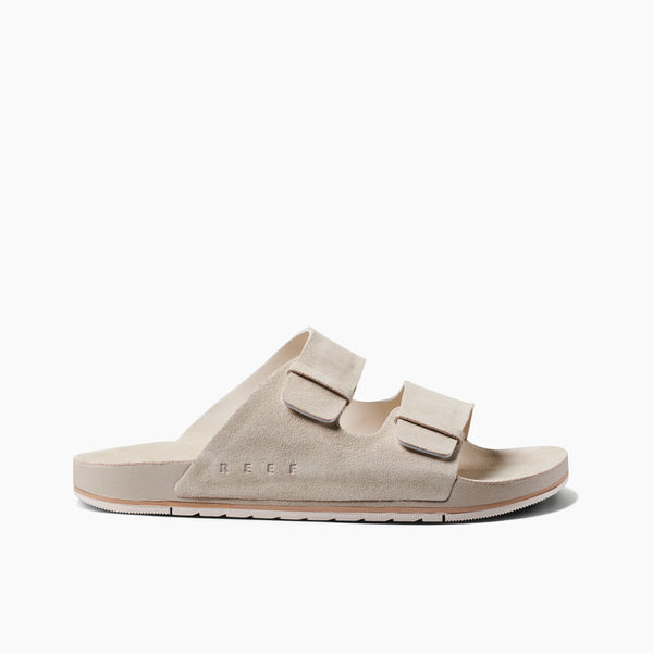 reef Men's Leather Sandals Ojai Two Bar Oat