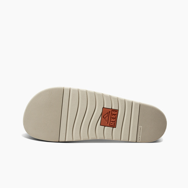 Reef Men's Leather Sandals Ojai Two Bar Rust