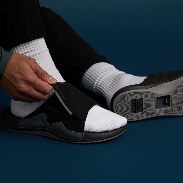 Reef Men's Sandals Cruiser Slide Black/Grey