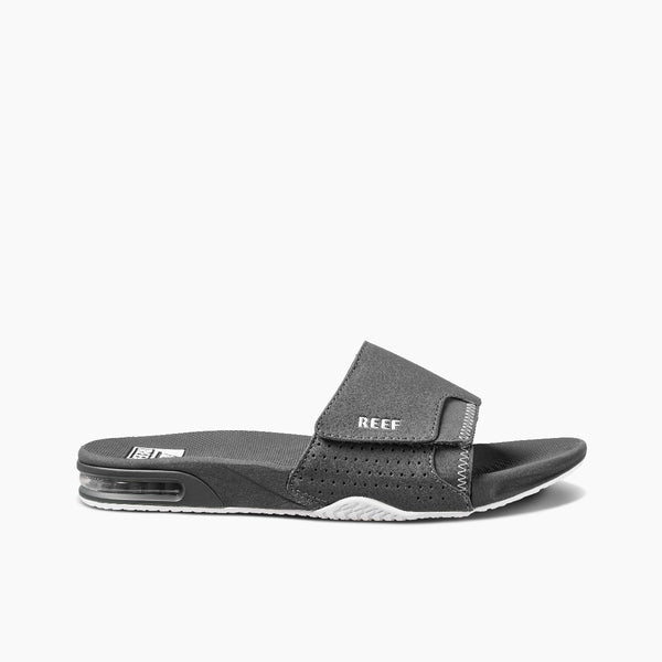reef Men's Sandals Fanning Slide Shadow