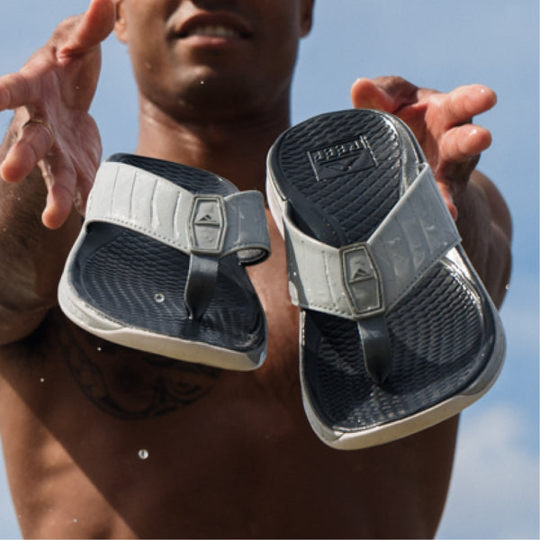 Reef Men's Sandals The Deckhand Grey