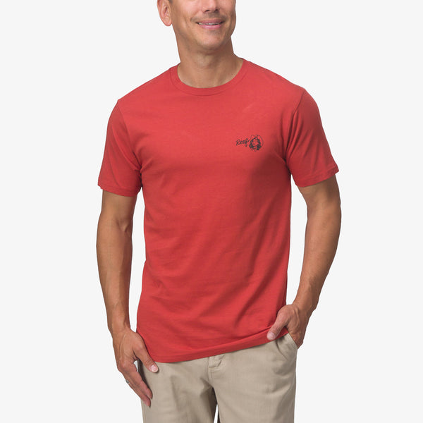 reef Men's Shirts and Tees Cowmaid Tee Cinnabar