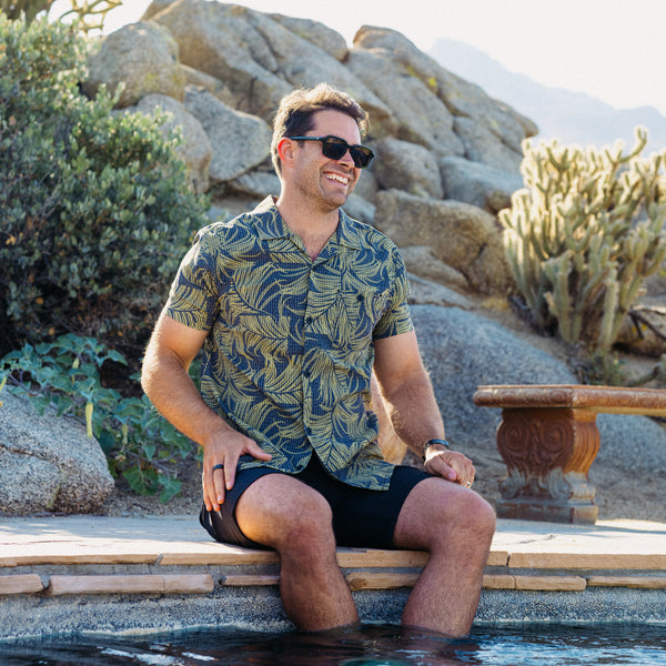 Reef Men's Shirts And Tees Kantis Shirt Mosstone