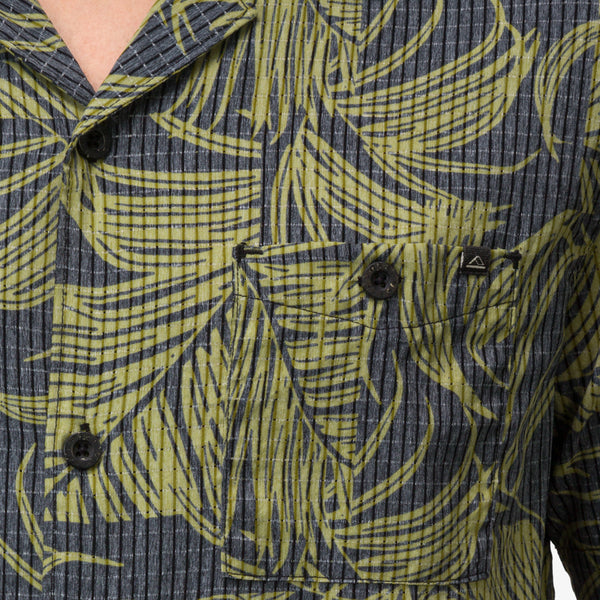 Reef Men's Shirts And Tees Kantis Shirt Mosstone