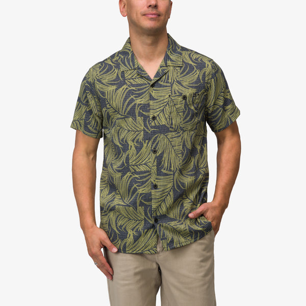 reef Men's Shirts and Tees Kantis Shirt Mosstone