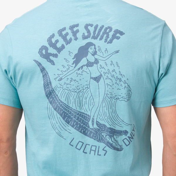 Reef Men's Shirts And Tees La Loca Tee Reef Waters