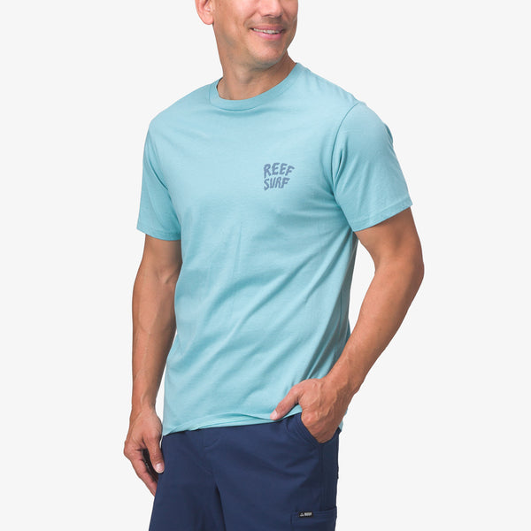 Reef Men's Shirts And Tees La Loca Tee Reef Waters