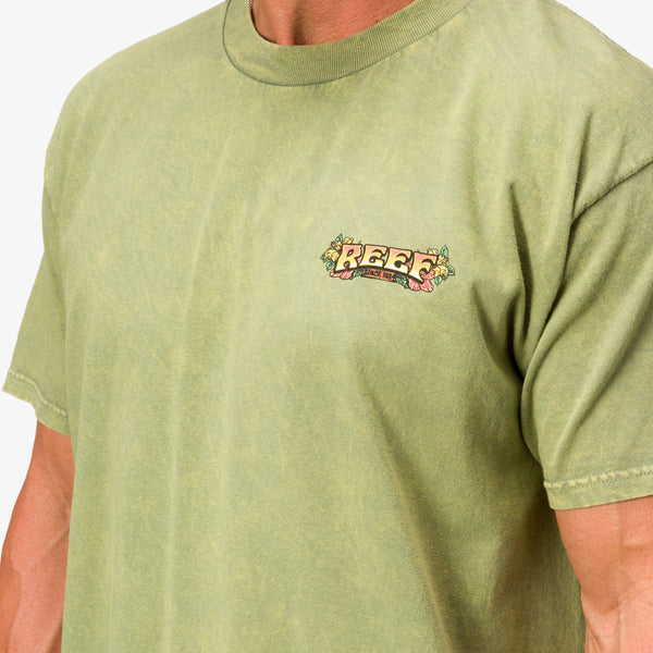 Reef Men's Shirts And Tees Lonnie Tee Mosstone