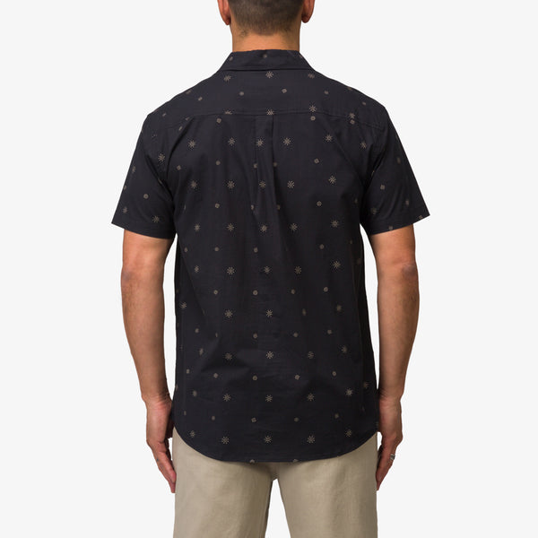 Reef Men's Shirts And Tees Topaz Shirt Caviar
