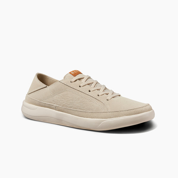 Reef Men's Shoes Neptune Suede Birch/Brown Suede