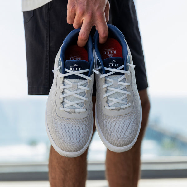 Reef Men's Shoes Shoreline Del Mar Tan/White/Navy