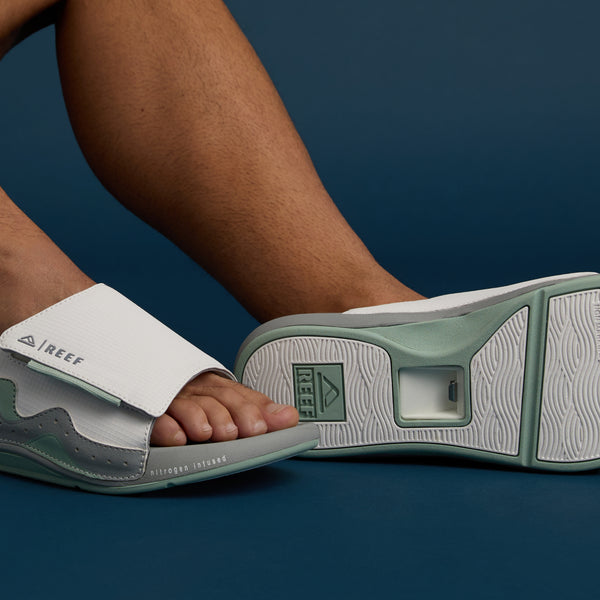 Reef Men's Slides Cruiser Slide Grey/Green