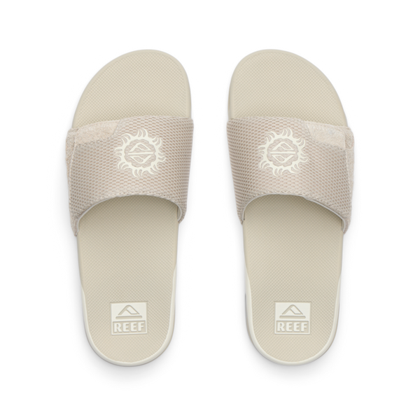 Reef Men's Slides Fanning Slide Taupe Sun