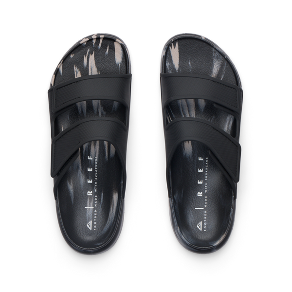 Reef Men's Slides Oasis Adapt Black/Taupe Marble