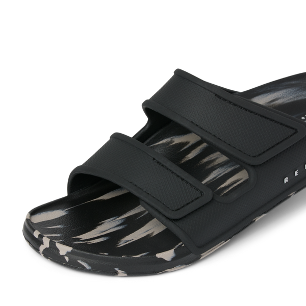 Reef Men's Slides Oasis Adapt Black/Taupe Marble