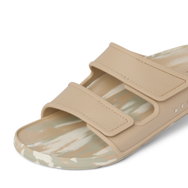 Reef Men's Slides Oasis Adapt Fossil Birch
