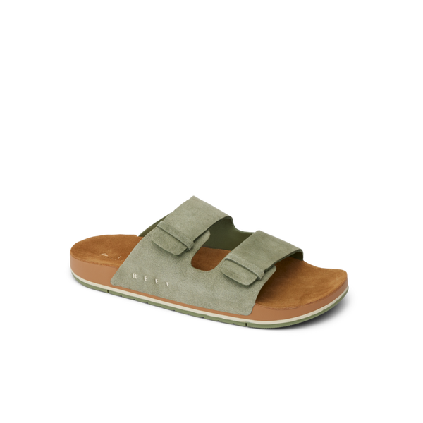 Reef Men's Slides Ojai Two Bar Faded Olive