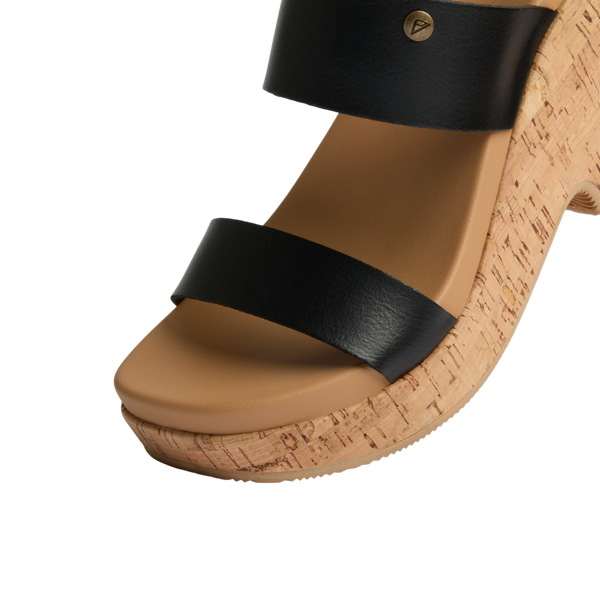 Reef Platform Styles Sunset Ibiza Black/Tan