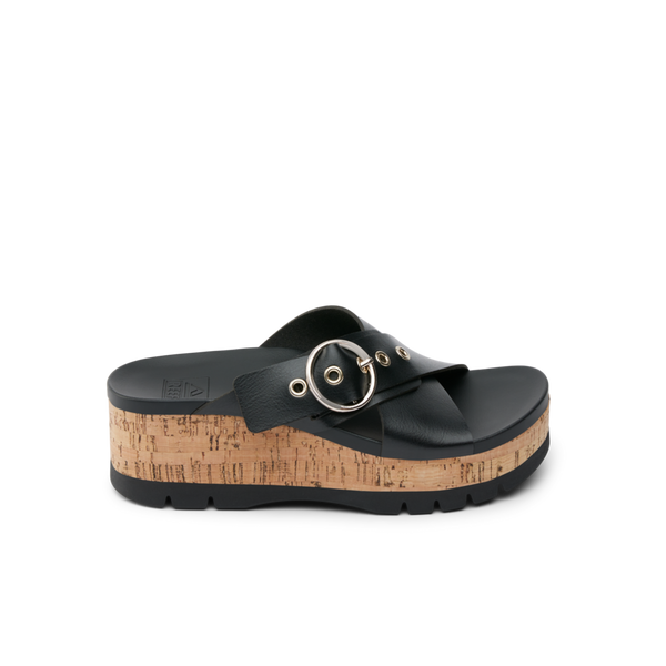 reef Platform Styles Vista Higher Gia Black Cork