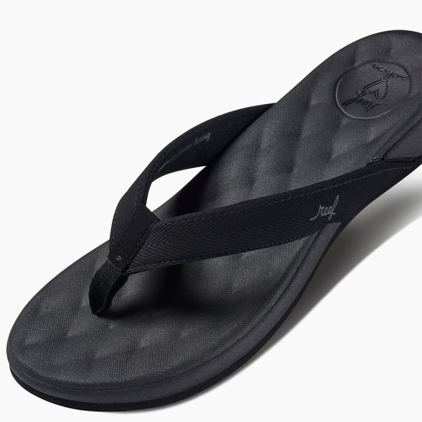 Reef Women's Flip-Flops Cushion Harmony Black