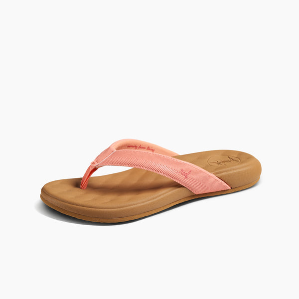 Reef Women's Flip-Flops Cushion Harmony Coral