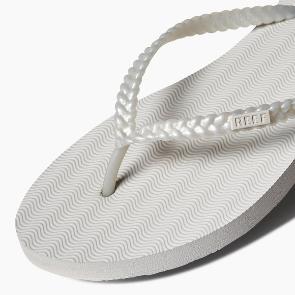 Reef Women's Flip-Flops Seaside Twist Silver