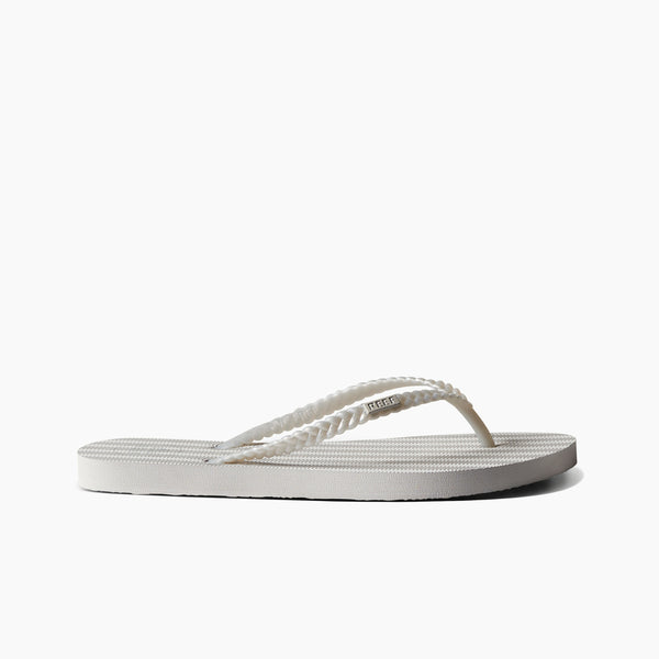 reef Women's Flip-Flops Seaside Twist Silver