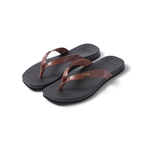Reef Women's Flip-Flops Vista Lune Chocolate/Black