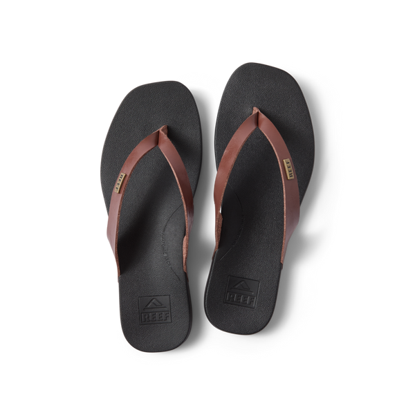 Reef Women's Flip-Flops Vista Lune Chocolate/Black