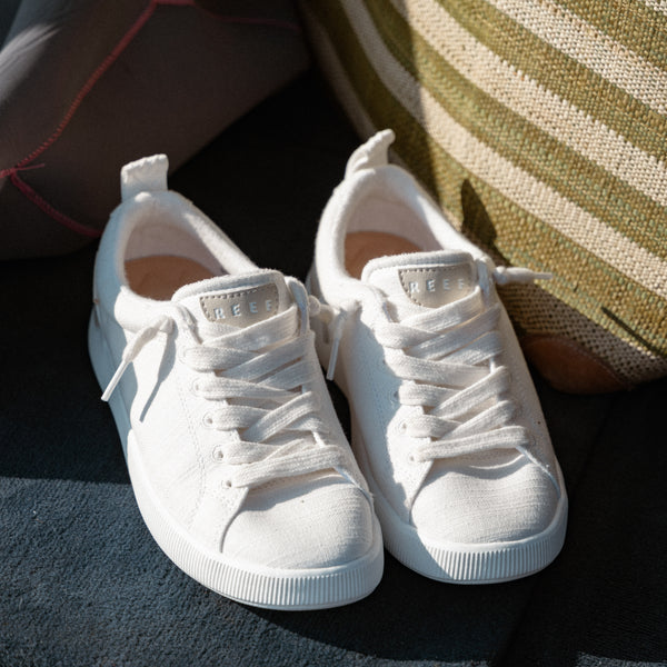 Reef Women's Footwear Neptune Alana White Textile