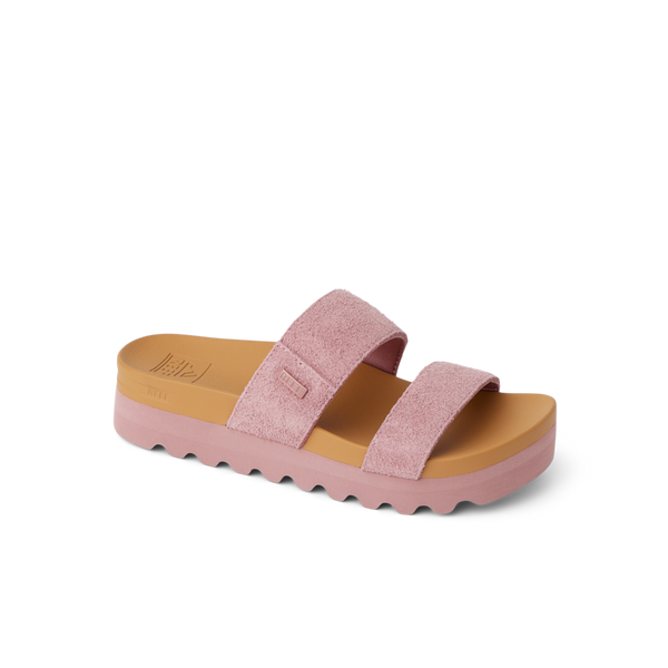 Reef Women's Sandals Cushion Vista Hi Rose Suede