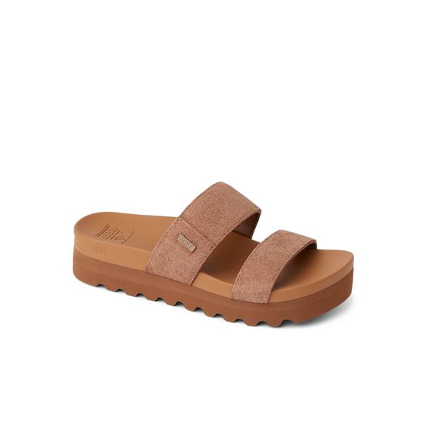 Reef Women's Sandals Cushion Vista Hi Walnut Suede