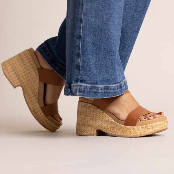 Reef Women's Sandals Sunset Ibiza Leather Brown