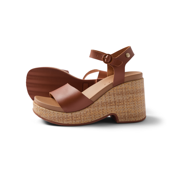 Reef Women's Sandals Sunset Sayulita Leather Brown