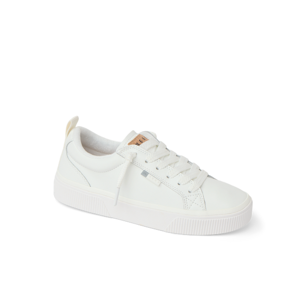 Reef Women's Shoes Lay Day Dawn White Leather