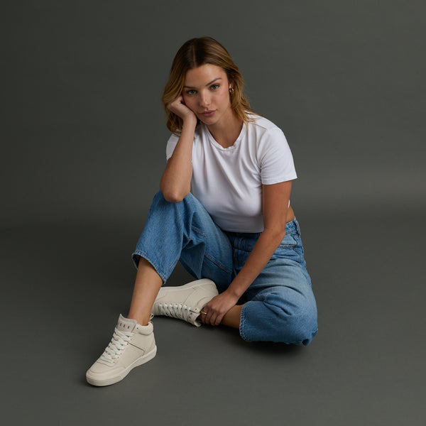 Reef Women's Shoes Lay Day Hi Whisper White