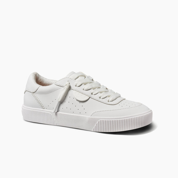 Reef Women's Shoes Lay Day Seas White Leather