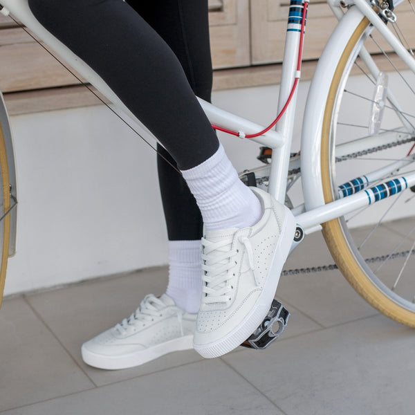 Reef Women's Shoes Lay Day Seas White Leather