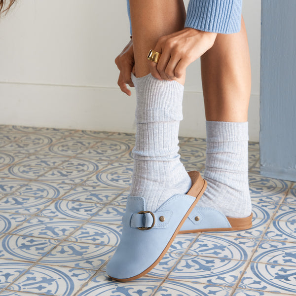 Reef Women's Shoes Vista Serenity Dusty Blue Suede