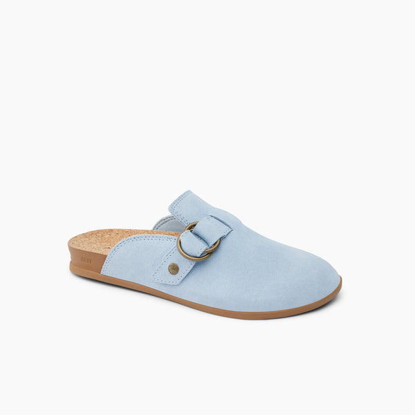 Reef Women's Shoes Vista Serenity Dusty Blue Suede