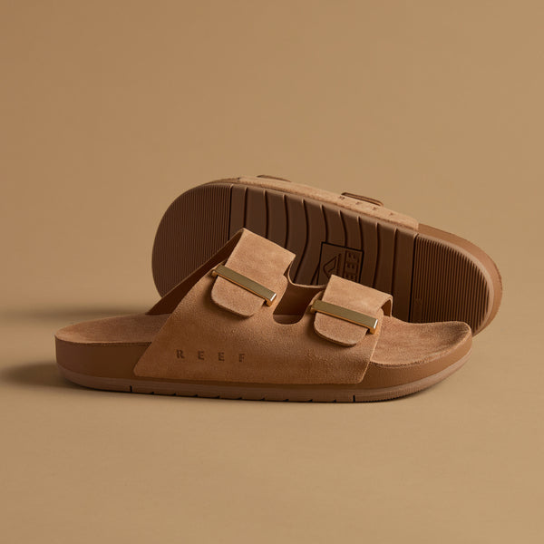 Reef Women's Slides Ojai Two Bar Tan