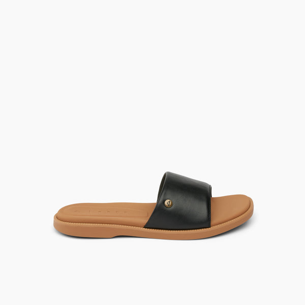 reef Women's Slides Sunny Arrianah Black/Tan