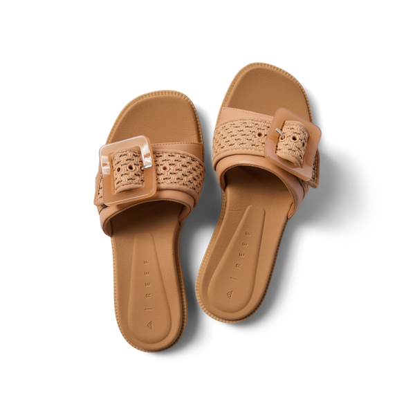 Reef Women's Slides Sunny Emma Natural Textile