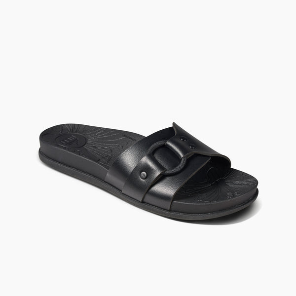 Reef Women's Slides Vista Soho Cruz Black Night