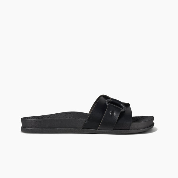 reef Women's Slides Vista Soho Cruz Black Night