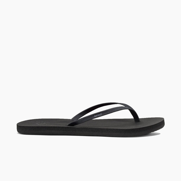 reef Women's Slip-On Sandals Bliss Nights Black