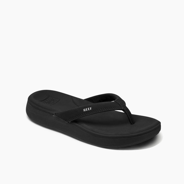 Reef Women's Slip-On Sandals Cushion Cloud Black