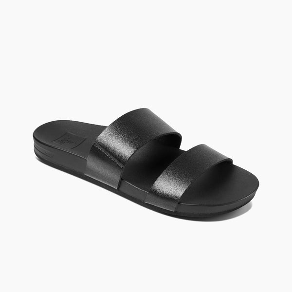 Reef Women's Slip-On Sandals Cushion Vista Black