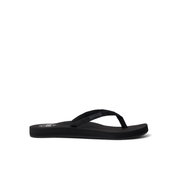reef Women's Slip-On Sandals Ginger Black/Black